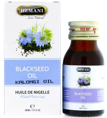 Hemani Oil BLACKSEED Olejek z Czarnuszki 30ml