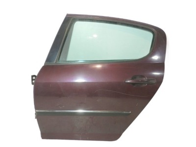 Peugeot 407 04-11 двері ліва лівий задня задні sedan фото №1