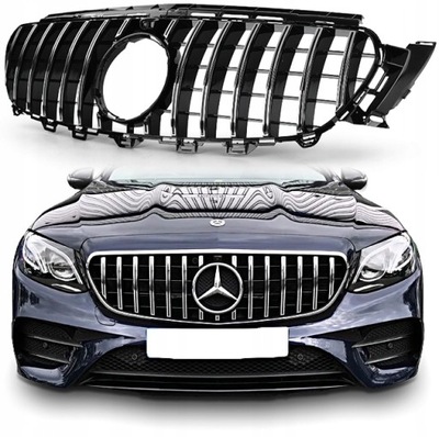 Решётка радиатора решётка радиатора mercedes w213 16-19 amg panamericana фото №1