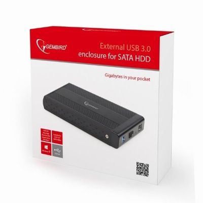 Obudowa zewnętrzna Dysku 3,5" USB 3.0 Gembird EE3-U3S-3