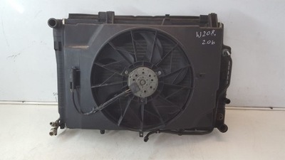 Радиатор вентилятор mercedes w208 2,0 фото №1