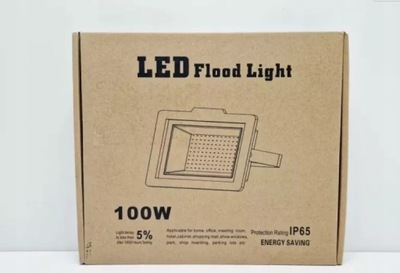 OŚWIETLENIE LED FLOOD LIGHT IP 65 100W