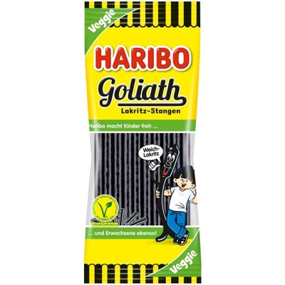 HARIBO GOLIATH LAKRITZ STANGEN 125g