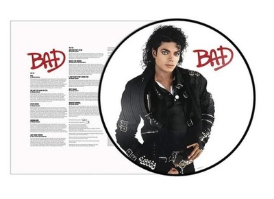 MICHAEL JACKSON Bad LP WINYL PICTURE DISC