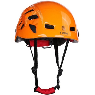 Climbing Rappelling Head Gear Orange