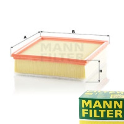 Mann-filter c 24 049 фільтр повітря фото №1