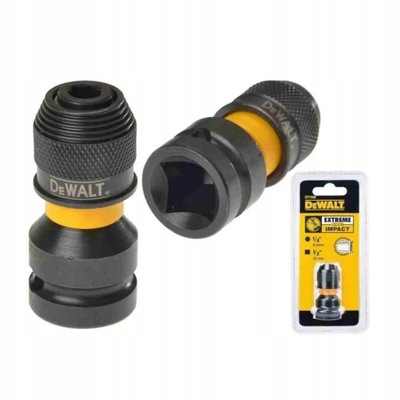 Adapter Dewalt przejściówka z 1/2" na 1/4''