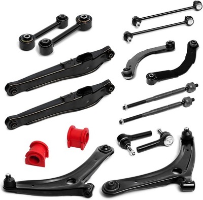 Важелі набір підвіска jeep compass p+t фото №1