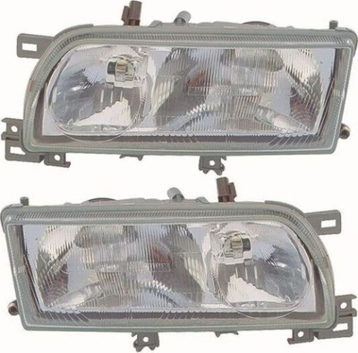 REJILLAS FAROS NISSAN PRIMERA P10 90-96 JUEGO DEPO  