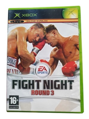 FIGHT NIGHT ROUND 3 XBOX 3xA STAN BDB