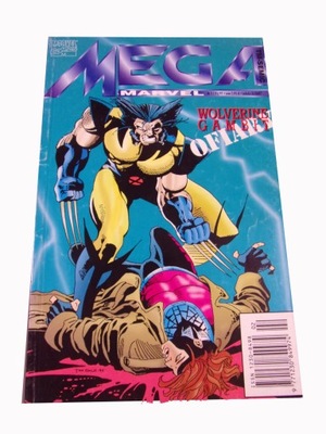 MEGA MARVEL WOLVERINE GAMBIT OFIARY 2/1997