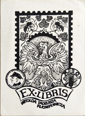 EXLIBRIS WITOLDA TADEUSZA KUCNEROWICZA