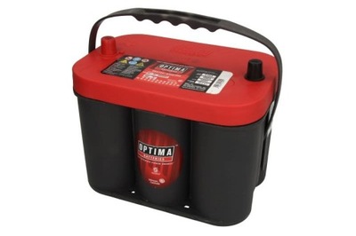 BATTERY OPTIMA 12V 50AH/815A RED L+  