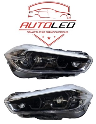 Bmw x2 f39 лампы перед левая правая bmw led полный с модулями фото №1