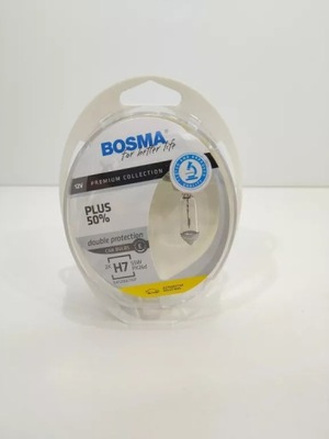 BOSMA ŻARÓWKI H7 PLUS 50% 12V 55W PX26D E4