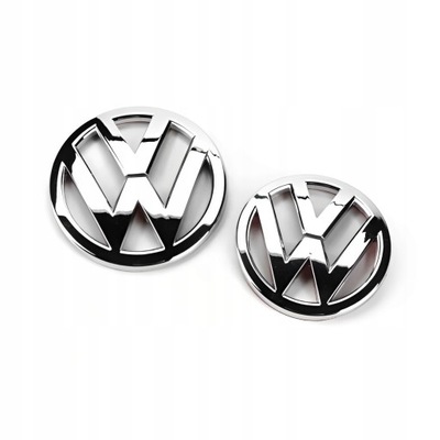 2 PIEZAS INSIGNIA EMBLEMA PARA VOLKSWAGEN VW GOLF-MK6  