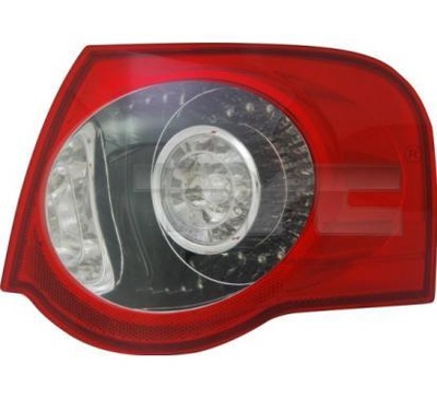 TYC FARO PARTE TRASERA LE VW PASSAT B6 UNIVERSAL 05-10 DIODO LUMINOSO LED  