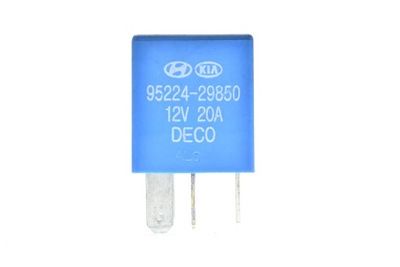 Реле hyundai matrix 95224-29850 12v 20a deco фото №1
