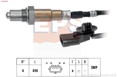 1-998-095 ЗОНД ЛЯМБДА DACIA DUSTER 1,6 10-