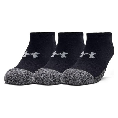 PONOŽKY UNDER ARMOUR HEATGEAR NO SHOW 3P BK M