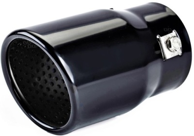 Наконечник выхлоп глушителя накладка чёрный mat фото №1