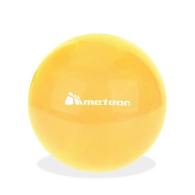 Piłka do ćwiczeń Meteor gumowa 20 cm pomarańczowa