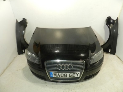 Audi a3 ii 8p 03-08 бампер капот kompletny перед большой решётка радиатора sportback фото №1