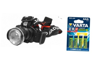 CZOŁÓWKA TIROSS TS-1102 9W CREE XM-L T6 + В ПОДАРУНОК