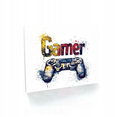 Obraz na płótnie dla Gracza pokoju dziecięcego Gamer - 50x70