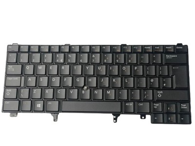 Klawiatura laptopowa Qwerty UK do Dell Latitude E6430