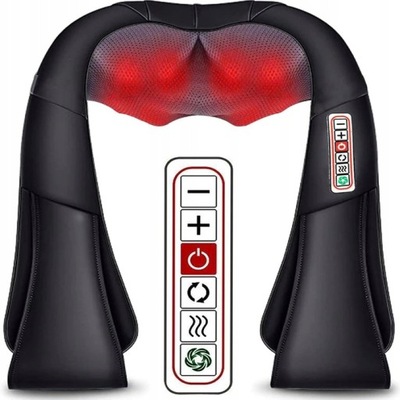 MASAŻER MIĘŚNI PLECÓW KARKU CIAŁA SHIATSU 12W1