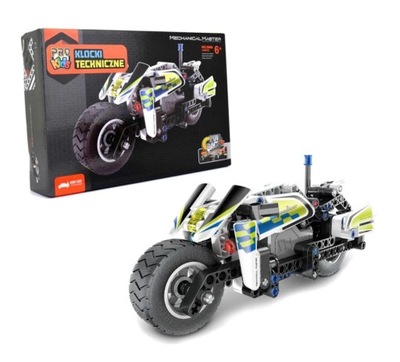 KLOCKI TECHNICZNE PRO KIDS MOTOR ŚCIGACZ