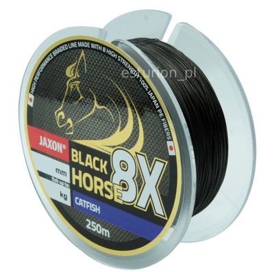 PLECIONKA SUMOWA JAXON BLACK HORSE 0,55MM 250M