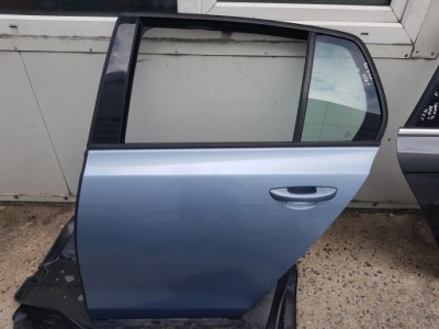 Vw golf 6 vi 08-13r hb двері ліва задня la5q фото №1