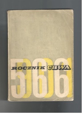 Rocznik CBWA 1959-1960-1961