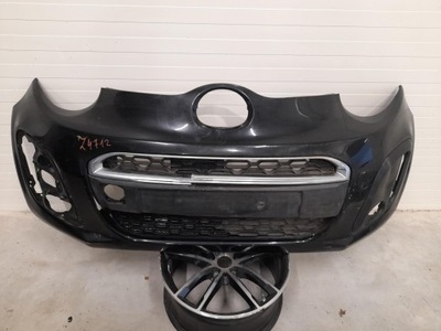 Бампер передний citroen c1 lift 12-14 r. фото №1