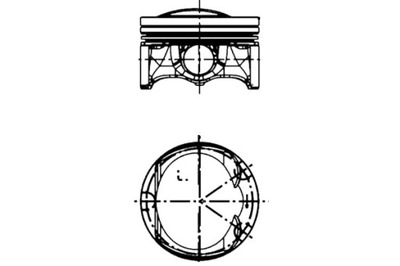 KOLBENSCHMIDT PISTÓN 82.51 STD AUDI A3 A4 B8 A5 SEAT ALTEA ALTEA XL  
