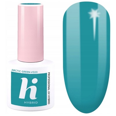 HI HYBRID LAKIER HYBRYDOWY 323 ARCTIC GREEN 5ml