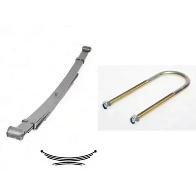 Ресора + скоба ресора lesjöfors do ford, mazda bt-50, ranger фото №1