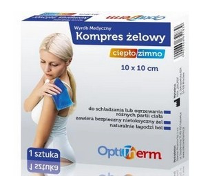 Kompres żelowy ciepło/zimno OptiTherm 10 x 10 cm