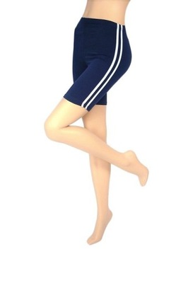 spodenki gimnastyczne bawełniane na W-F GRANAT rozmiar XL/XXL