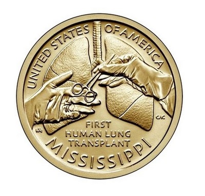 USA 1 dollar - Mississippi - 2023