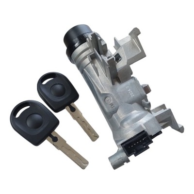 Nowa kompltna замок зажигания блокировка зажигания 2 ключи иммобилайзер skoda octavia 2 ii фото №1