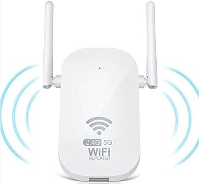 wzmacniacz WiFi z 1 portem Ethernet 2 anteny - Wtyczka UK z Pl