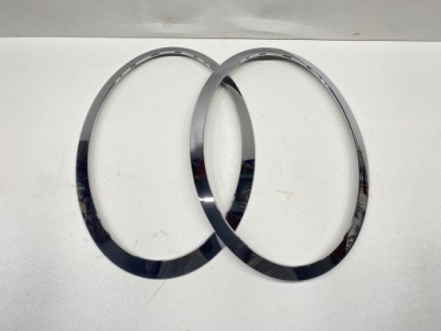 Рамка кільце хром лампи правий mini f55 f56 фото №1