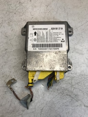 Датчик модуль подушок подушка безпеки w204 a2049012704 фото №1