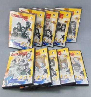 Czterej pancerni i pies - Komplet 10 części - 21 płyt VCD