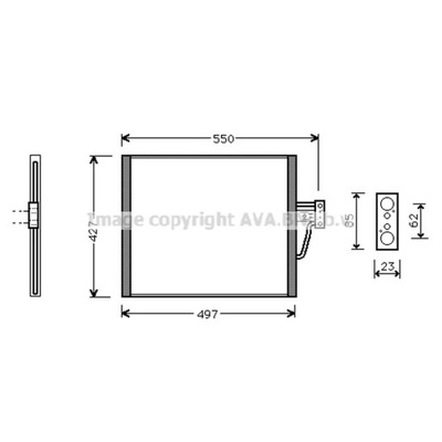 SKRAPLACZ, KONDICIONAVIMAS AVA QUALITY COOLING BW5213 