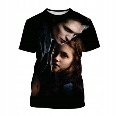 Letni nowy film Twilight 3D Print T-shirt,XXL
