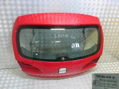 TAPA DE MALETERO PARTE TRASERA CON VENTANAS SEAT LEON II 04-  